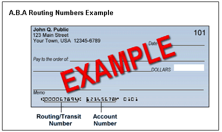 BankRoutingNumberExample
